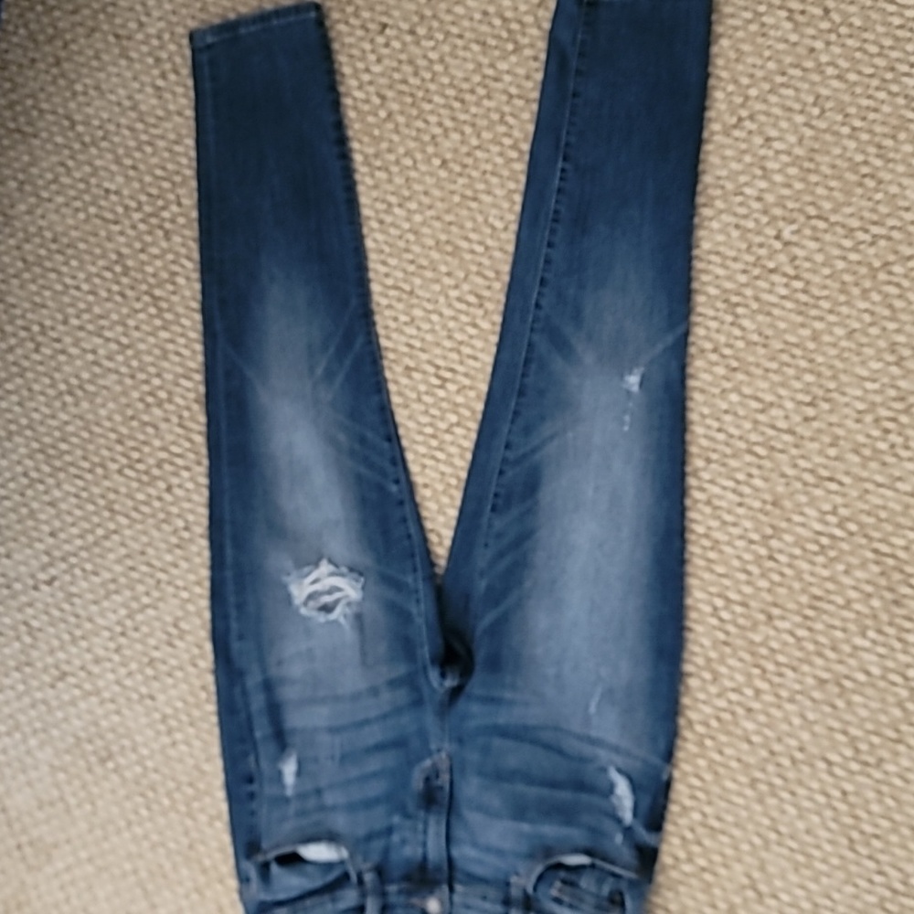 Judy Blue Los Angeles Boyfriend Fit Distressed Jeans Sz 9/29 Style JB8275MD